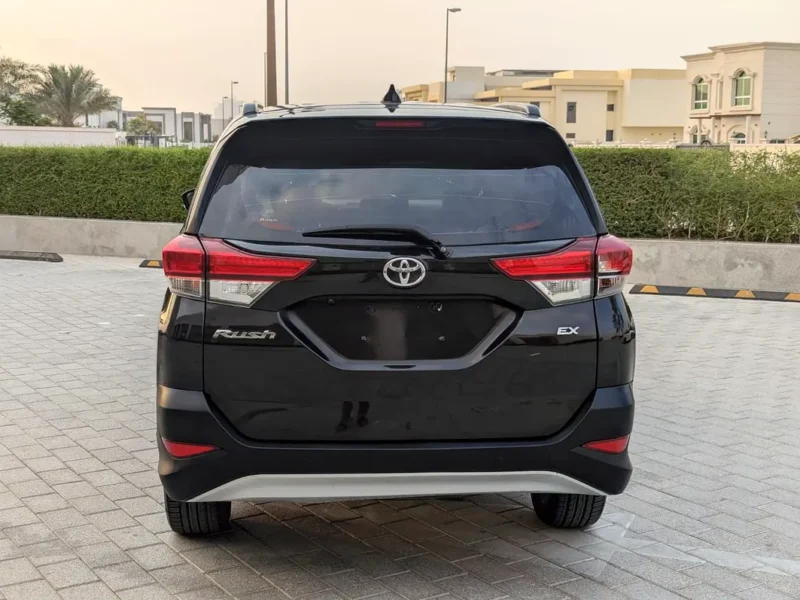 2020 Toyota Rush EX 1.5L 4-Cylinder Petrol Engine Black SUV GCC Specs Excellent Condition