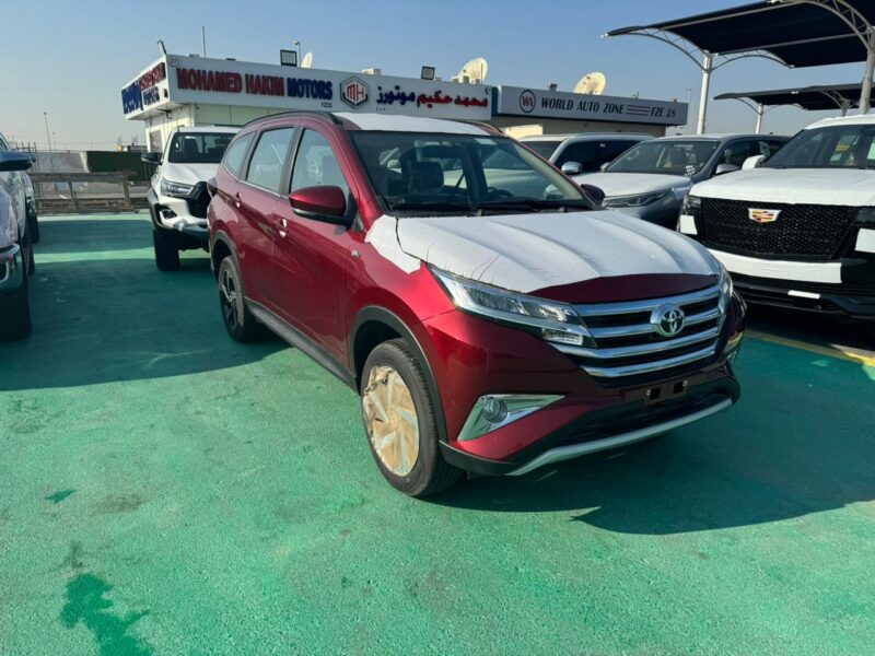 2023 Toyota Rush 1.5 Litres 4 Cylinders Petrol Engine Red Black SUV GCC Specs Automatic