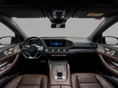 2022 Mercedes-Benz GLS-Class GLS 450 4MATIC 6 Cylinders Petrol Engine White Brown SUV GCC