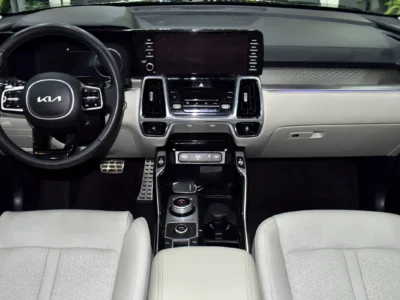 2023 Kia Sorento SX X-Line 6 Cylinders Petrol Engine Black Beige SUV GCC Specs Automatic