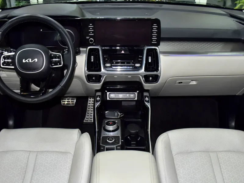 2023 Kia Sorento SX X-Line 6 Cylinders Petrol Engine Black Beige SUV GCC Specs Automatic