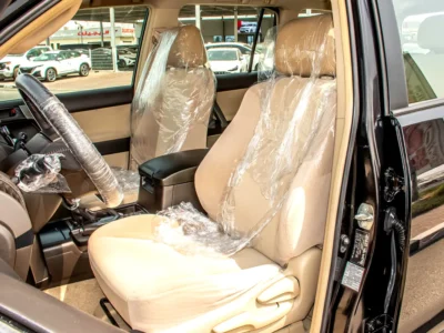 2011 Toyota Prado TXL 4 Cylinders Petrol Engine Black Beige SUV GCC Specs Well Maintained