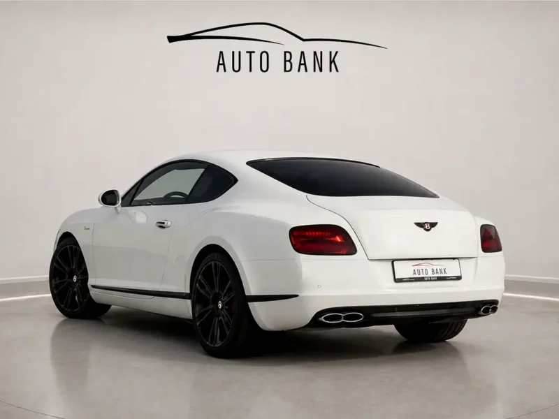 2014 Bentley Continental GT 8 Cylinders Petrol Engine White Red Coupe GCC Specs Automatic