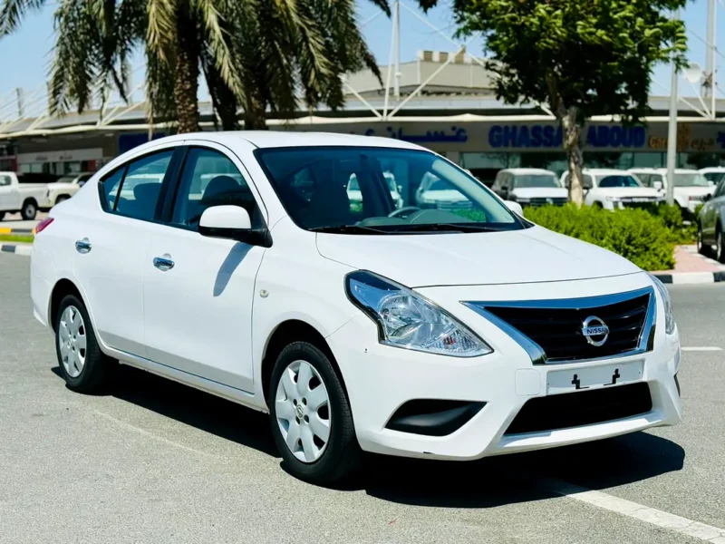 2023 Nissan Sunny 1.5 Litres 4 Cylinders Petrol Engine White Beige Sedan GCC Specs Automatic