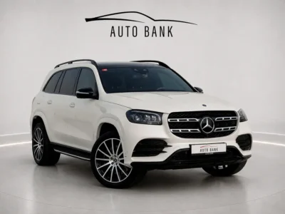 2022 Mercedes-Benz GLS-Class GLS 450 4MATIC 6 Cylinders Petrol Engine White Brown SUV GCC