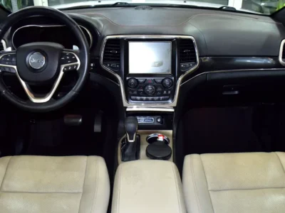 2016 Jeep Grand Cherokee Limited 6 Cylinders Petrol Engine White Beige SUV GCC Specs Automatic