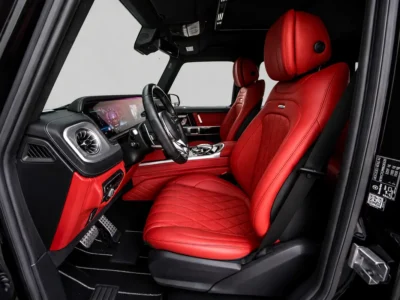 2021 Mercedes-Benz G-Class G 63 AMG 4.0L V8 Biturbo Petrol Engine Black Red SUV Korean Specs