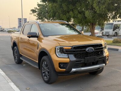 2024 FORD RANGER WILDTRAK 2.0L Bi-Turbo 4 Cylinders Diesel Engine Yellow Black Pickup