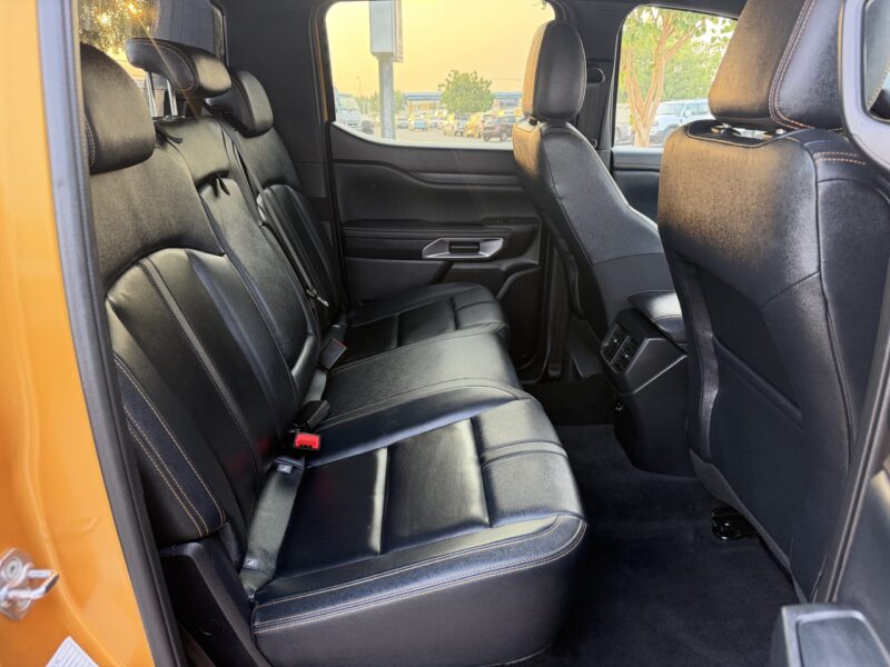 2024 FORD RANGER WILDTRAK 2.0L Bi-Turbo 4 Cylinders Diesel Engine Yellow Black Pickup