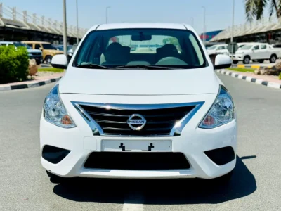 2023 Nissan Sunny 1.5 Litres 4 Cylinders Petrol Engine White Beige Sedan GCC Specs Automatic