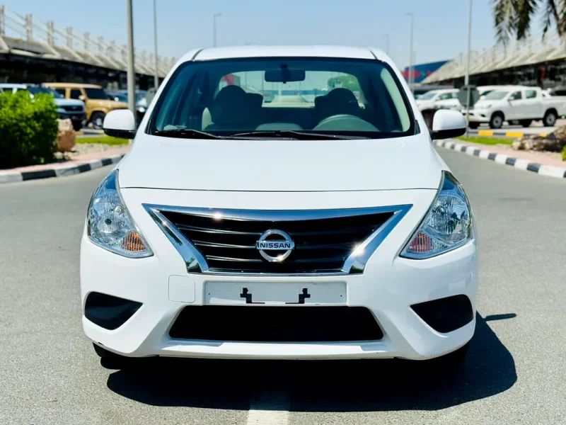 2023 Nissan Sunny 1.5 Litres 4 Cylinders Petrol Engine White Beige Sedan GCC Specs Automatic