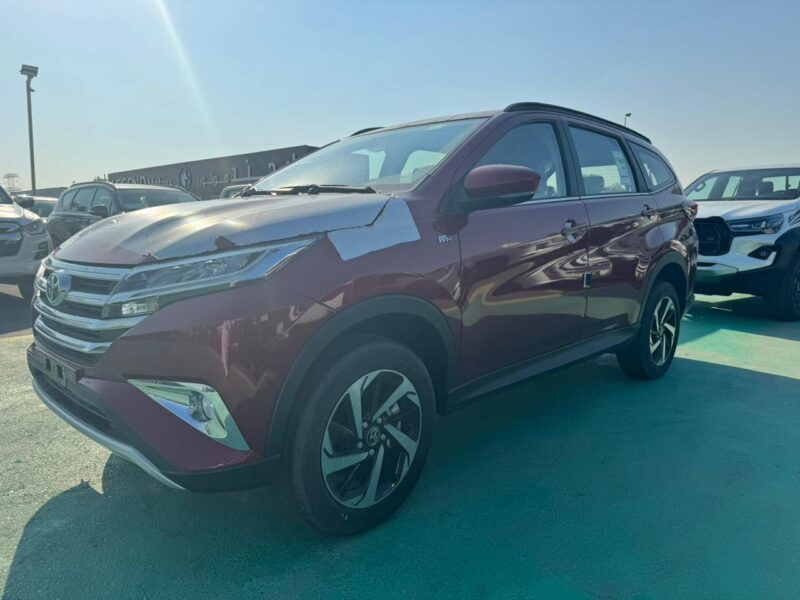 2023 Toyota Rush 1.5 Litres 4 Cylinders Petrol Engine Red Black SUV GCC Specs Automatic