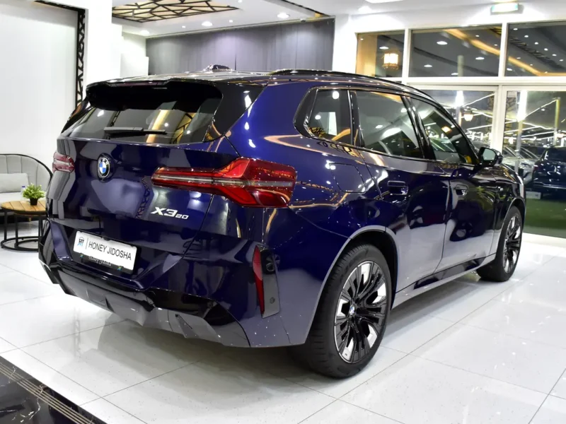 2026 BMW X3 20 xDrive 4 Cylinders Petrol Engine Blue Beige Crossover GCC Specs Automatic