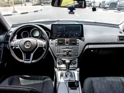 2009 Mercedes-Benz C-Class C250 4 Cylinders Petrol Engine Silver Black Sedan Japanese Specs