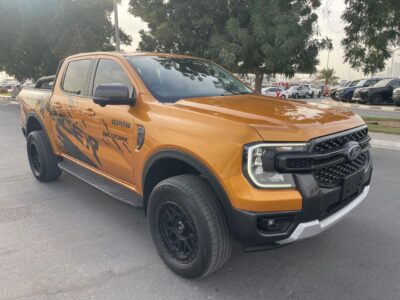 2022 FORD RANGER WILDTRAK 2.0L Bi-Turbo 4 Cylinders Diesel Engine Yellow Black Pickup