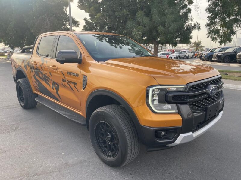 2022 FORD RANGER WILDTRAK 2.0L Bi-Turbo 4 Cylinders Diesel Engine Yellow Black Pickup