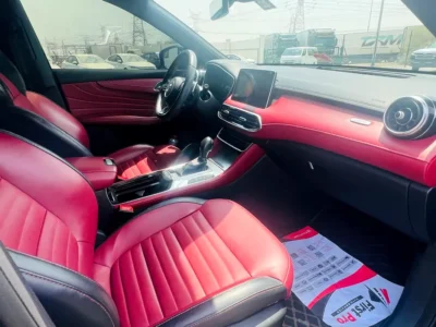 2023 MG HS 30T 4 Cylinders Petrol Engine Black Red SUV GCC Specs EXCELLENT CONDITION
