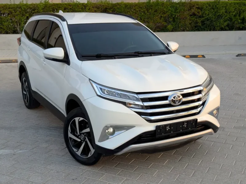 2020 Toyota Rush EX 1.5L 4-Cylinder Petrol Engine White Black SUV GCC Specs Excellent Condition