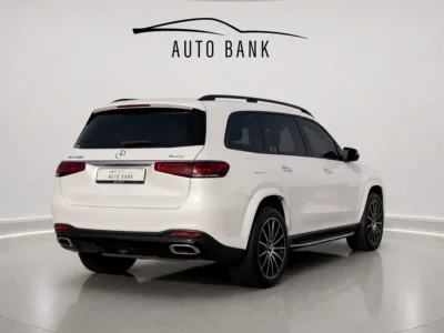 2022 Mercedes-Benz GLS-Class GLS 450 4MATIC 6 Cylinders Petrol Engine White Brown SUV GCC