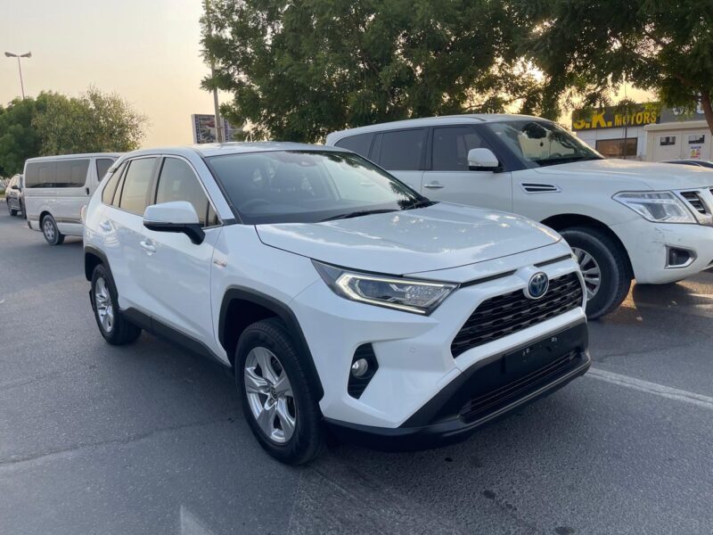 2020 TOYOTA RAV 4 HYBRID 2.5-liter 4-Cylinder Engine Black Grey SUV Automatic CLEAN CAR