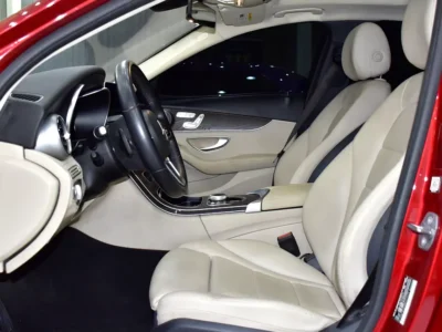 2021 Mercedes-Benz C-Class C300 4MATIC 4 Cylinders Petrol Engine Red Beige Sedan US Specs