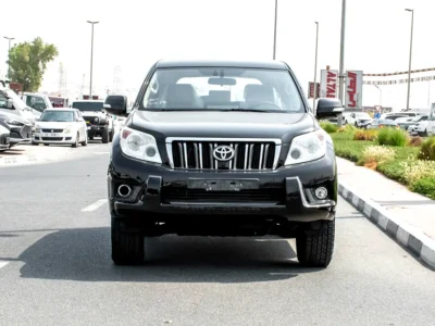 2011 Toyota Prado TXL 4 Cylinders Petrol Engine Black Beige SUV GCC Specs Well Maintained