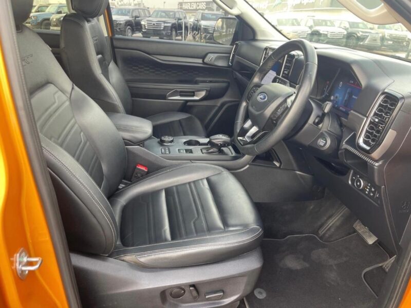 2022 FORD RANGER WILDTRAK 2.0L Bi-Turbo 4 Cylinders Diesel Engine Yellow Black Pickup