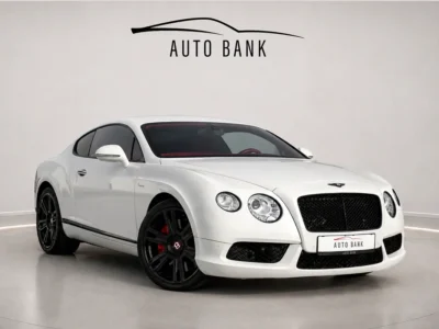 2014 Bentley Continental GT 8 Cylinders Petrol Engine White Red Coupe GCC Specs Automatic