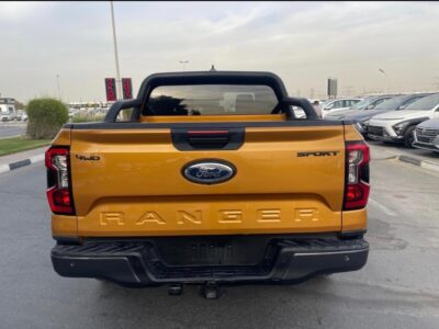 2022 FORD RANGER WILDTRAK 2.0L Bi-Turbo 4 Cylinders Diesel Engine Yellow Black Pickup