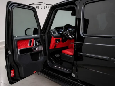 2021 Mercedes-Benz G-Class G 63 AMG 4.0L V8 Biturbo Petrol Engine Black Red SUV Korean Specs