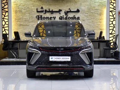 2025 Geely Coolray GF 4 Cylinders Petrol Engine Grey Black Crossover GCC Specs Automatic