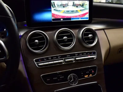 2021 Mercedes-Benz C-Class C300 4MATIC 4 Cylinders Petrol Engine Red Beige Sedan US Specs