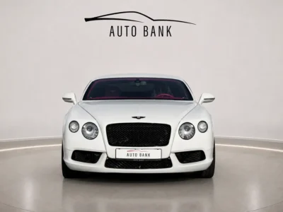 2014 Bentley Continental GT 8 Cylinders Petrol Engine White Red Coupe GCC Specs Automatic