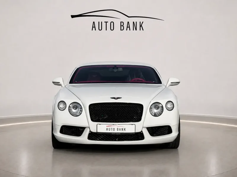 2014 Bentley Continental GT 8 Cylinders Petrol Engine White Red Coupe GCC Specs Automatic