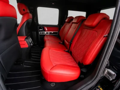 2021 Mercedes-Benz G-Class G 63 AMG 4.0L V8 Biturbo Petrol Engine Black Red SUV Korean Specs
