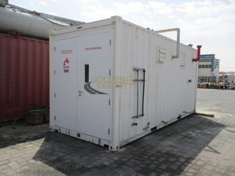 2021 NAFFCO NF-PHC300-8EDJ FIRE PUMP HOUSE UNIT 4 Cylinder Engine