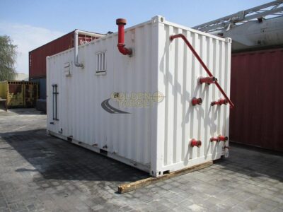 2021 NAFFCO NF-PHC300-8EDJ FIRE PUMP HOUSE UNIT 4 Cylinder Engine