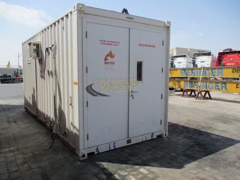 2021 NAFFCO NF-PHC300-8EDJ FIRE PUMP HOUSE UNIT 4 Cylinder Engine