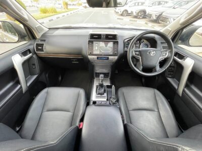 2023 Toyota Land Cruiser Prado 2.8 Litres 4 Cylinders Diesel Engine Silver Black SUV Automatic