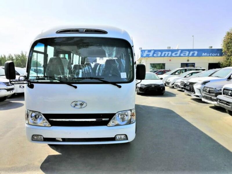 2026 Hyundai County 3.9 Litres 4 Cylinders Diesel Engine White Grey Commercial Bus GCC Specs
