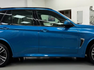 2018 BMW X5 M TwinPower Turbo 8 Cylinders Petrol Engine Blue Brown SUV GCC Specs