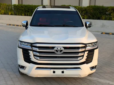 2015 Toyota Land Cruiser GXR Facelifted 2025 4.0L 6 Cylinders Petrol Engine White Red SUV GCC