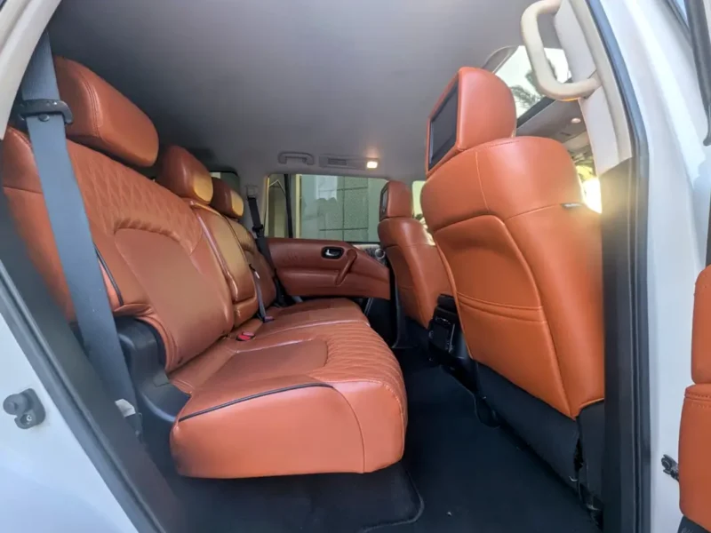 2020 Nissan Patrol SE Platinum 4.0 Litres 6 Cylinders Petrol Engine White Tan SUV GCC Specs