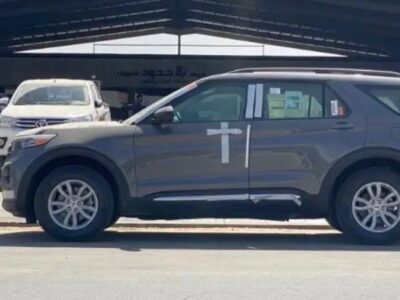 2026 Ford Explorer 3.0-Liter Twin-Turbocharged V6 Petrol Engine Grey Black SUV GCC Specs