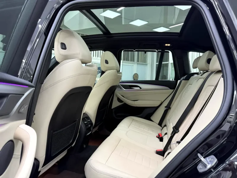 2019 BMW X3 xDrive30i M Sport 2.0L Turbocharged 4 Cylinders Petrol Engine Black Beige SUV GCC