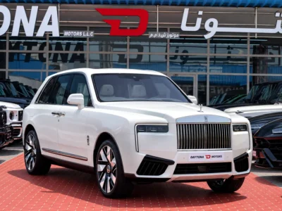 2026 Rolls-Royce Cullinan Silver Badge 6.75 Litres Twin-Turbo V12 Petrol Engine White SUV
