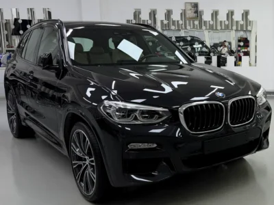 2019 BMW X3 xDrive30i M Sport 2.0L Turbocharged 4 Cylinders Petrol Engine Black Beige SUV GCC