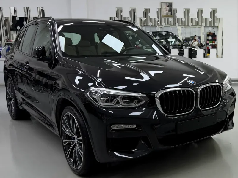 2019 BMW X3 xDrive30i M Sport 2.0L Turbocharged 4 Cylinders Petrol Engine Black Beige SUV GCC