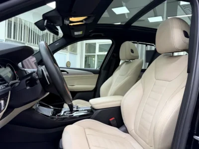 2019 BMW X3 xDrive30i M Sport 2.0L Turbocharged 4 Cylinders Petrol Engine Black Beige SUV GCC