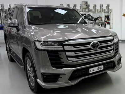 2023 Toyota Land Cruiser VXR 3.5 Litres Twin-Turbo 6 Cylinders Petrol Engine Grey Beige SUV